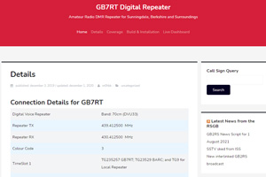 GB7RT Digital Radio Repeater